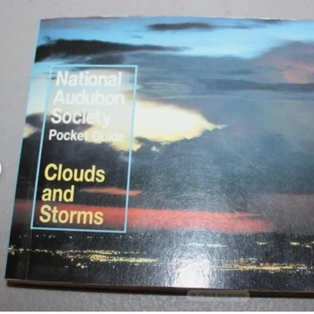 National Audubon Society Clouds and Storms Pocket Guide 1998 Book Color Photos